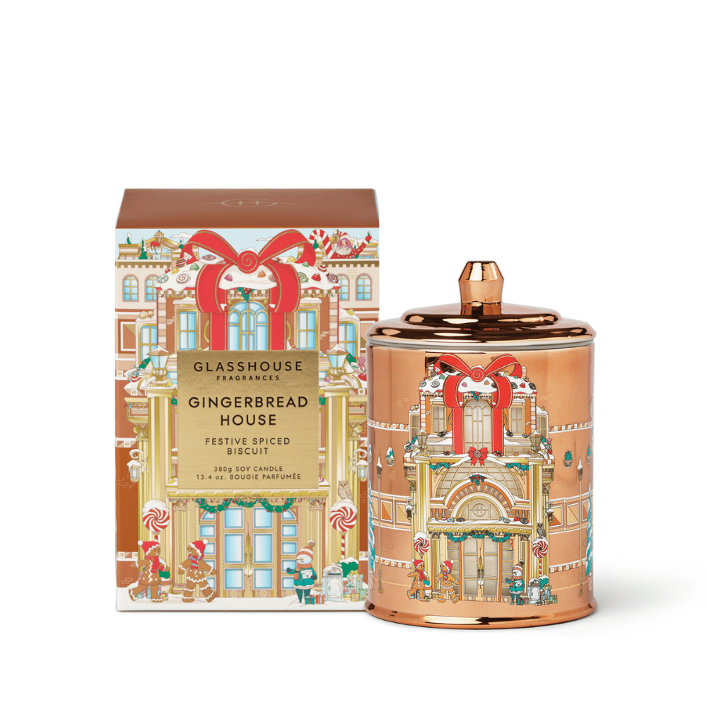 Gingerbread House Candle 380g