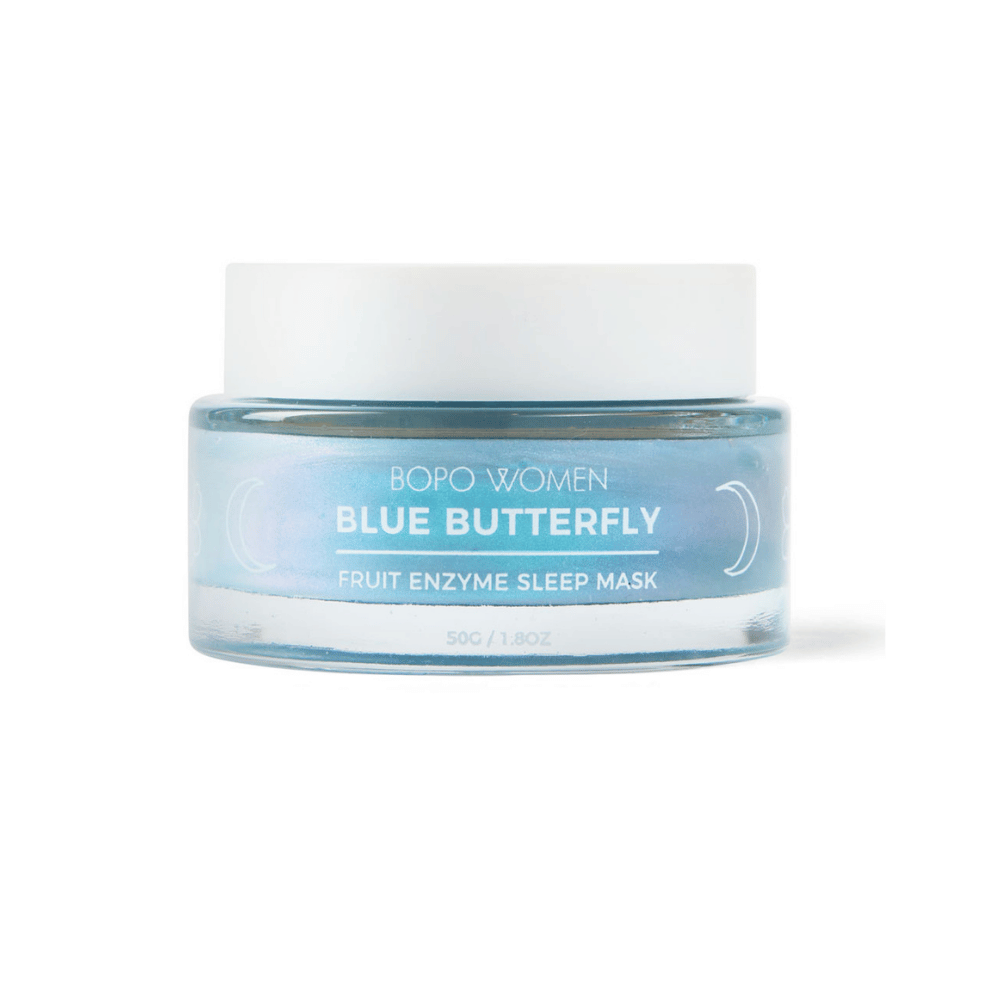 Bopo Women Blue Butterfly Enzyme Sleep Mask