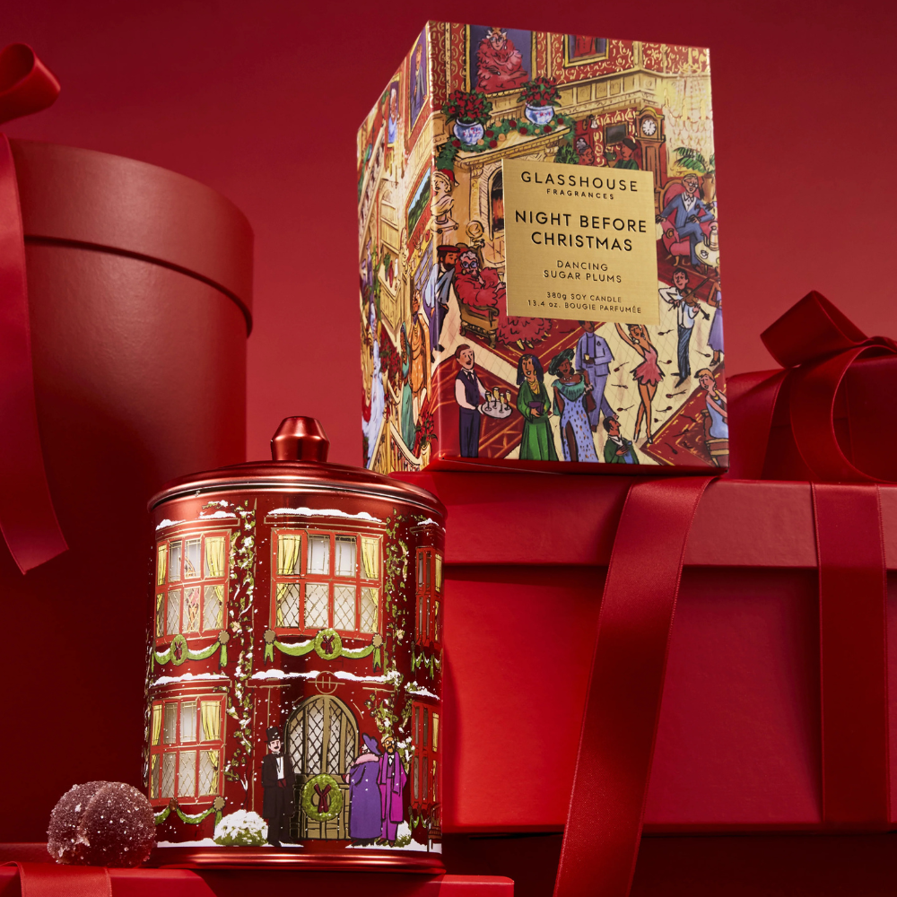 Night Before Christmas Candle 380g