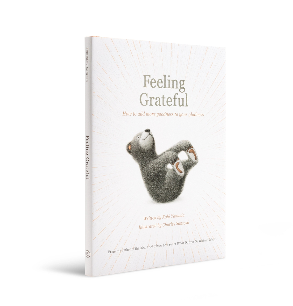 Feeling Grateful Follow a wonder-struck bear cub on a day of adventure that includes dancing in the rain and attempting handstands on the forest floor.
