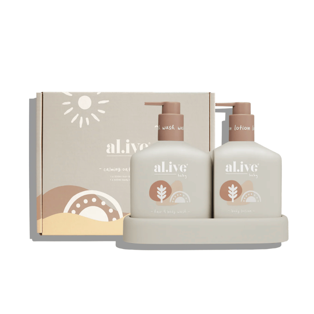Al.ive Body Baby Hair & Body Duo Calming Oatmeal