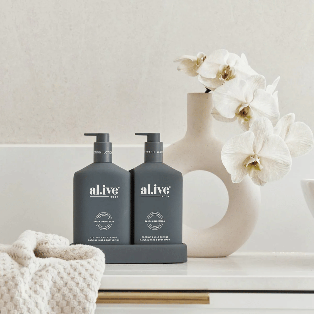 Al.ive Body Wash & Lotion Duo - Coconut & Wild Orange
