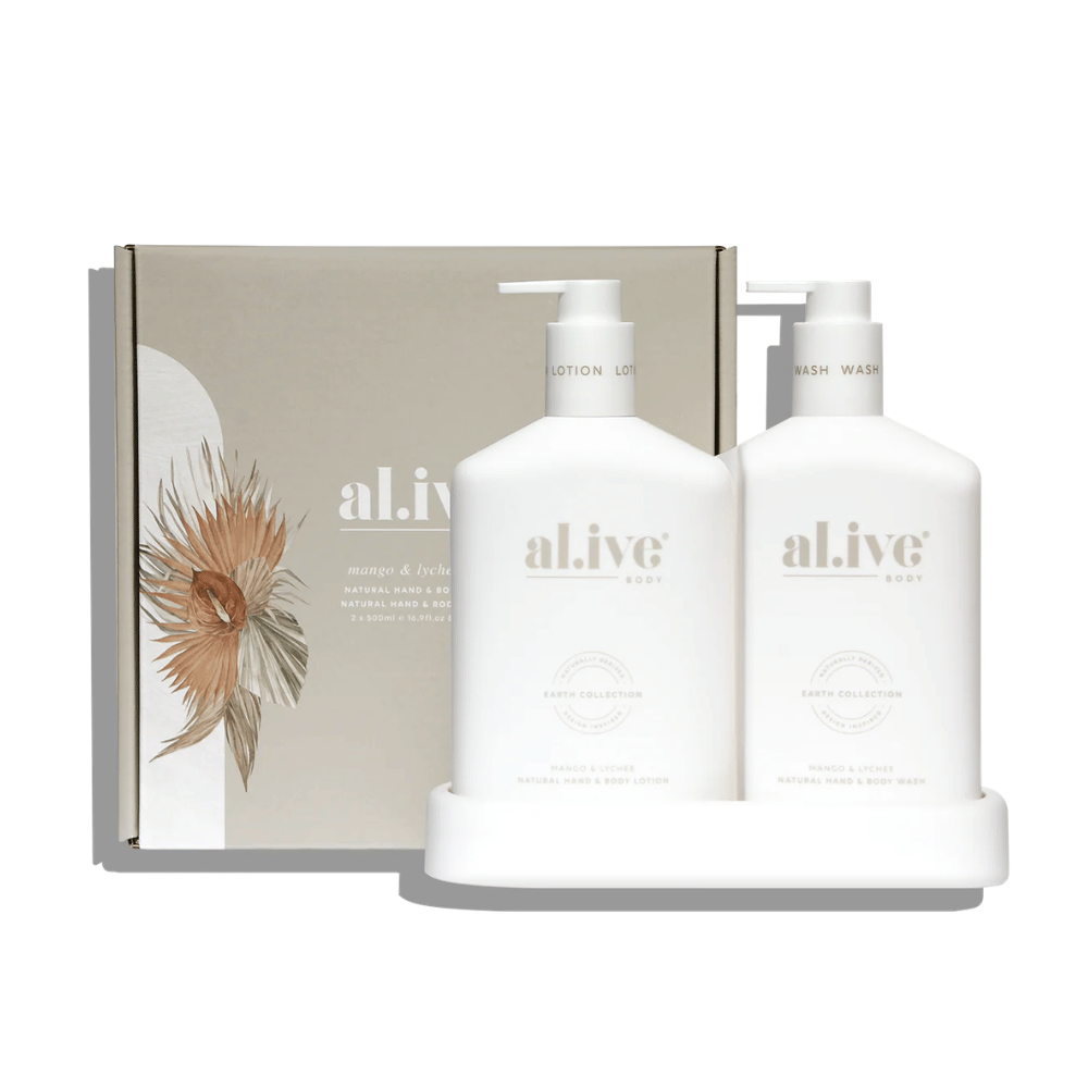 Al.ive Body Wash & Lotion Duo - Mango & Lychee