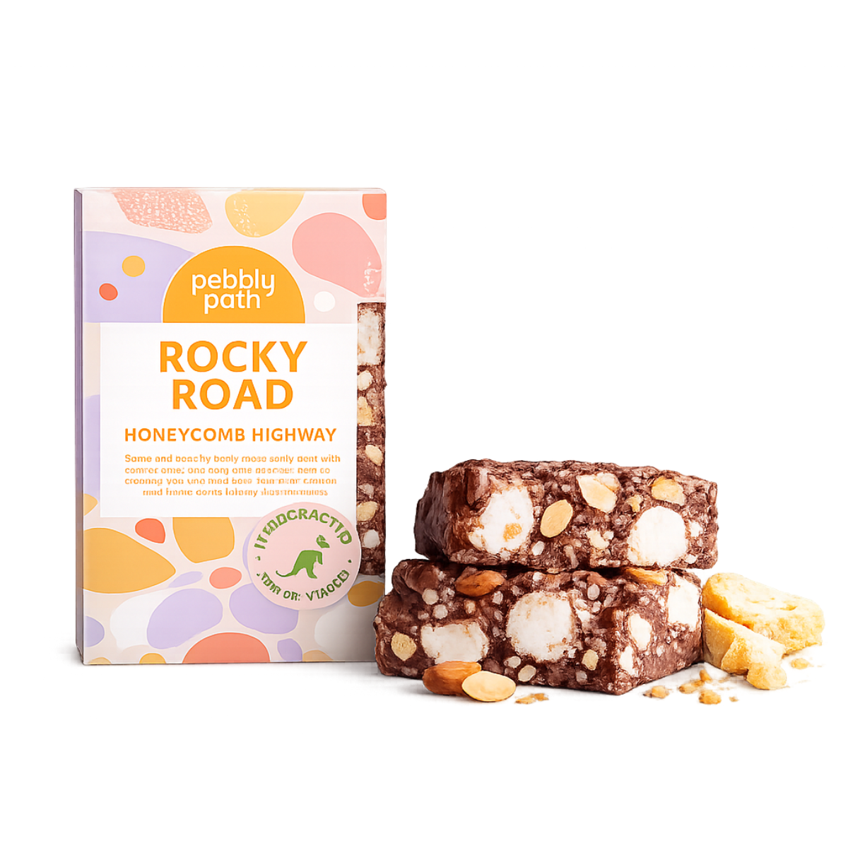 Pebbly Path Honeycomb Highway Rocky Road