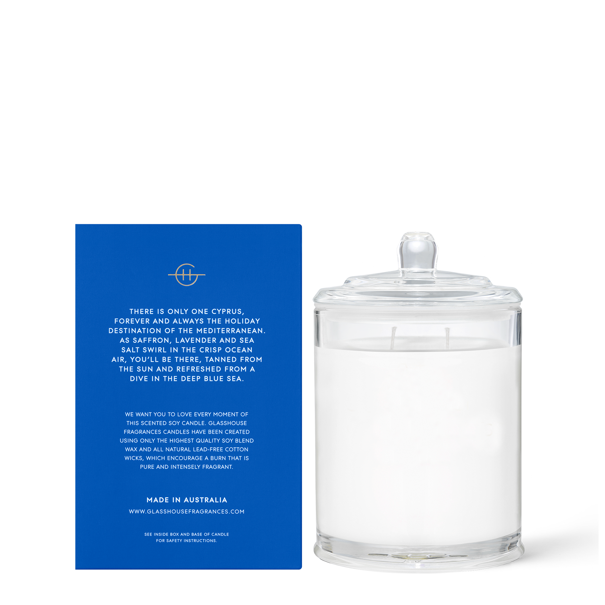 Diving Into Cyprus 380g Candle