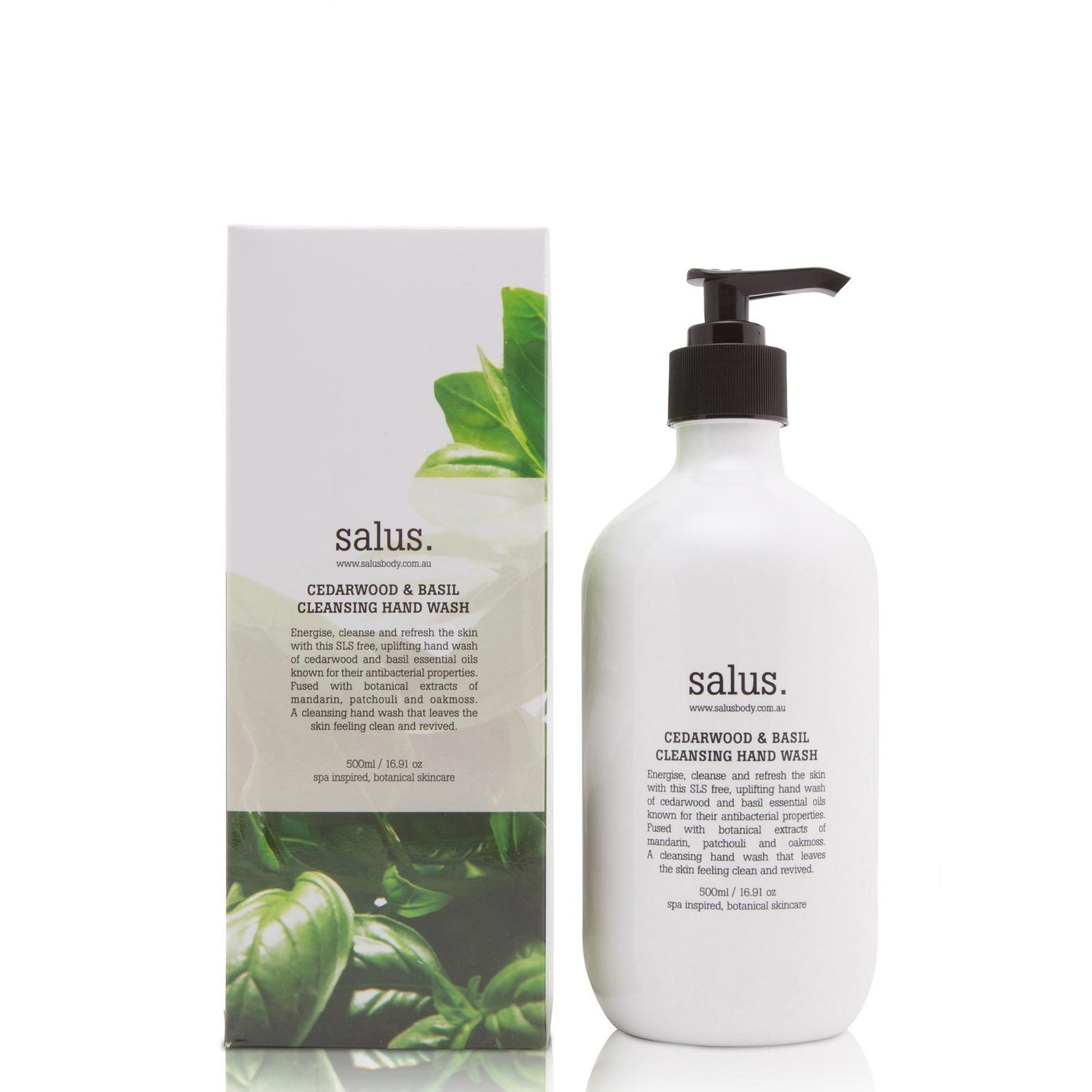 Cedarwood & Basil Cleansing Hand Wash (500ml)